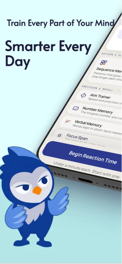 IQ Max official promotional screenshot with sample app content
